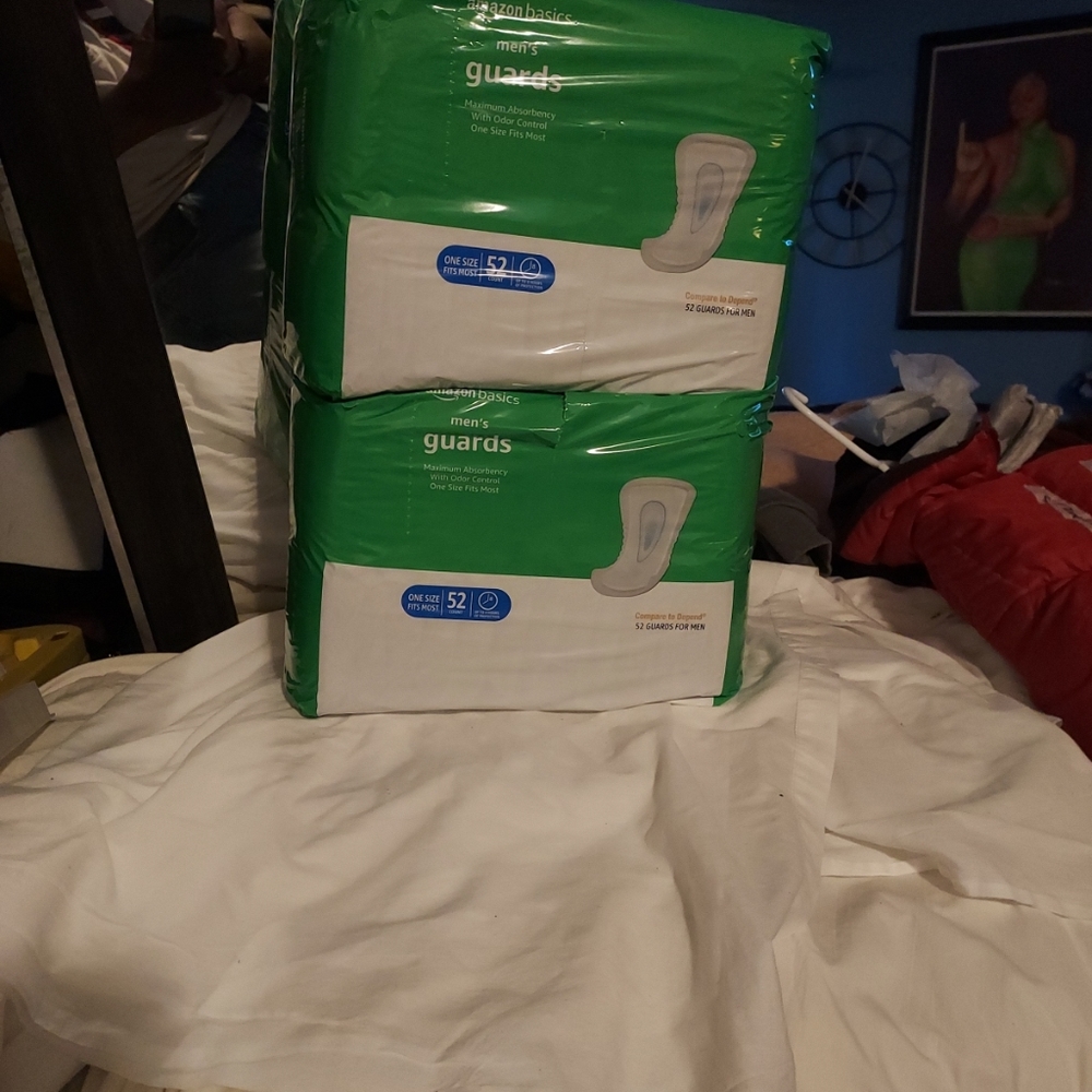 Amazon Basic Men Pads Fifty Two Pack - image 2